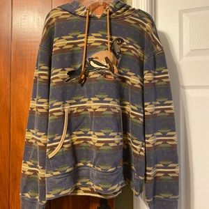 Staple Pigeon Aztec Pullover Hoodie